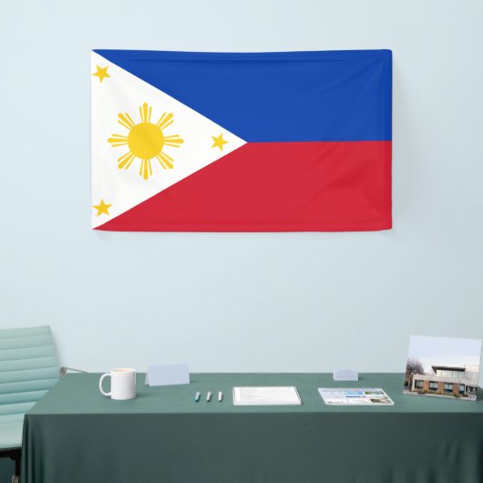 Banderoles Drapeau philippin des Philippines (Salon professionnel)