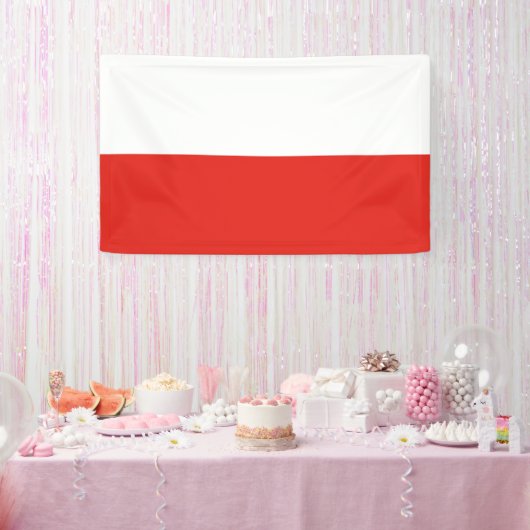 Banderoles Drapeau polonais (Fête)
