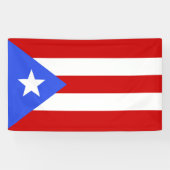 Banderoles Drapeau Porto Rico (Horizontal)