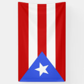 Banderoles Drapeau Porto Rico (Vertical)
