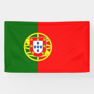 Banderoles Drapeau portugais Vinyl Banner, 3' x 5'