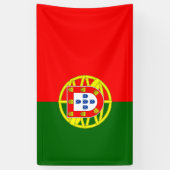 Banderoles Drapeau portugais Vinyl Banner, 3' x 5' (Vertical)
