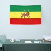 Banderoles Drapeau rastafarien (Rastafarianisme) (Rasta) (Salon professionnel)