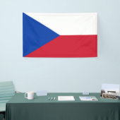 Banderoles Drapeau République tchèque (Salon professionnel)