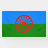 Banderoles Drapeau romani (Horizontal)