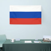 Banderoles Drapeau russe (Russie) (Salon professionnel)