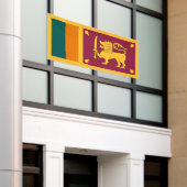 Banderoles Drapeau Sri Lanka (Bâtiment extérieur)