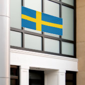 Banderoles Drapeau suédois (Bâtiment extérieur)