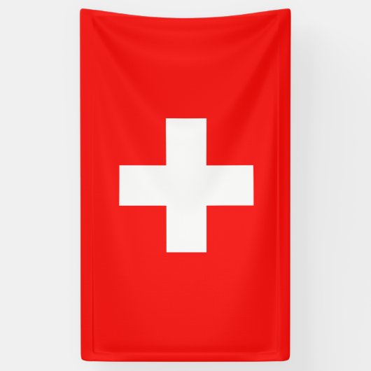 Banderoles Drapeau Suisse (Vertical)