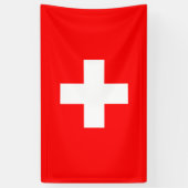 Banderoles Drapeau suisse (Suisse) (Vertical)