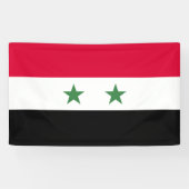 Banderoles Drapeau syrien (Horizontal)