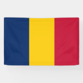 Banderoles Drapeau Tchad (Horizontal)