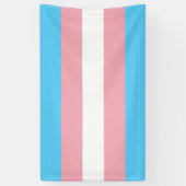 Banderoles Drapeau transgenre trans pride symbole LGBT homo g (Vertical)