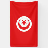 Banderoles Drapeau Tunisie (Vertical)