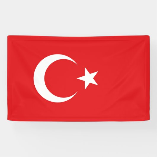 Banderoles Drapeau Turquie (Horizontal)