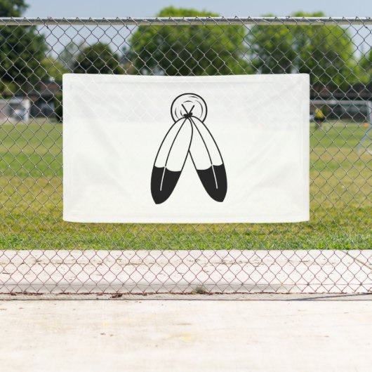 Banderoles Drapeau Two-Spirit (En situation)