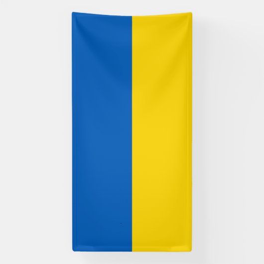 Banderoles Drapeau Ukraine (Verticale)
