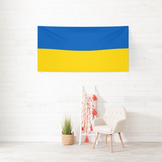 Banderoles Drapeau Ukraine (Insitu)