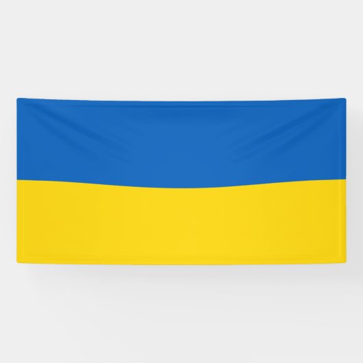Banderoles Drapeau Ukraine (Horizontal)