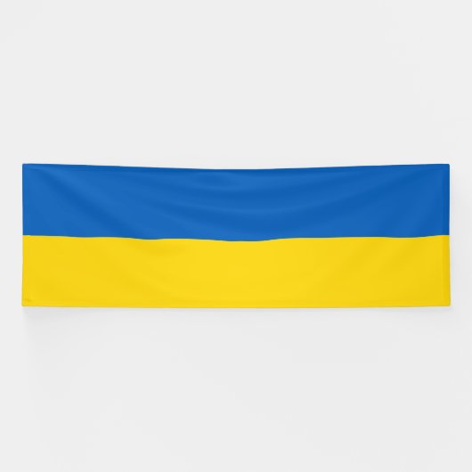 Banderoles Drapeau Ukraine (Horizontal)