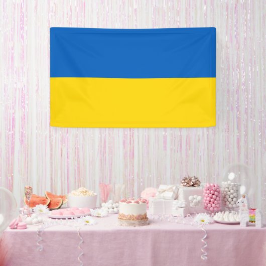 Banderoles Drapeau ukrainien (Fête)