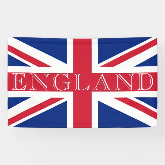Banderoles Drapeau Union Jack Angleterre (Horizontal)