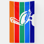 Banderoles Drapeau urbain de Saint-Pétersbourg (Floride) (Vertical)