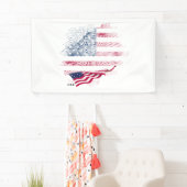Banderoles Drapeau USA (En situation)