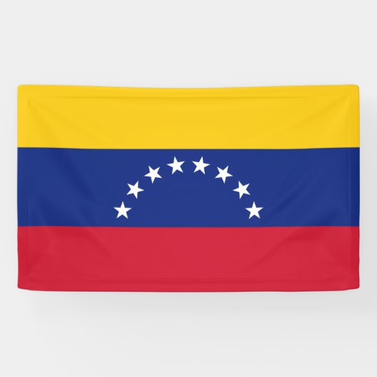 Banderoles Drapeau Venezuela (Horizontal)