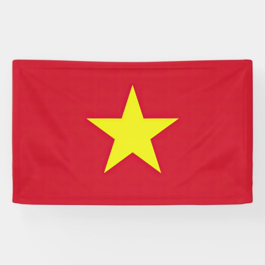 Banderoles Drapeau Vietnam (Horizontal)