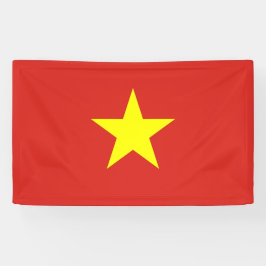 Banderoles Drapeau vietnamien (Vietnam) (Horizontal)