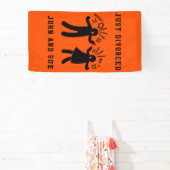 Banderoles Drôle Divorce Sympathy Party (Insitu)