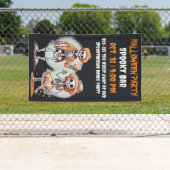 Banderoles Drôle potion sorcière magique cauldron (En situation)