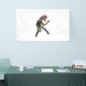 Banderoles Drôle Punk Giraffe, Rock'n Roll Goth Giraffe, Guit (Salon professionnel)