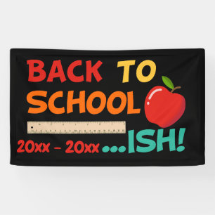 Banderoles drôle Retour à l'école... hum ! 2025-2026