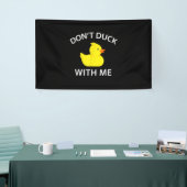 Banderoles Duck Duck With Me Funky Rubber Duck (Salon professionnel)