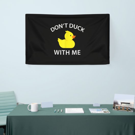 Banderoles Duck Duck With Me Funky Rubber Duck (Salon professionnel)