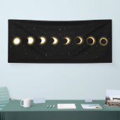 Banderoles éclipse solaire (Salon professionnel)