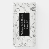 Banderoles École élémentaire Salle de classe de professeur pe (Verticale)