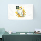 Banderoles École Ghost Haunt Halloween (Salon professionnel)