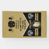 Banderoles écossais Burns Invitation dîner de nuit (Horizontal)