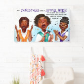 Banderoles Écriture de chanteurs afro-américains (En situation)