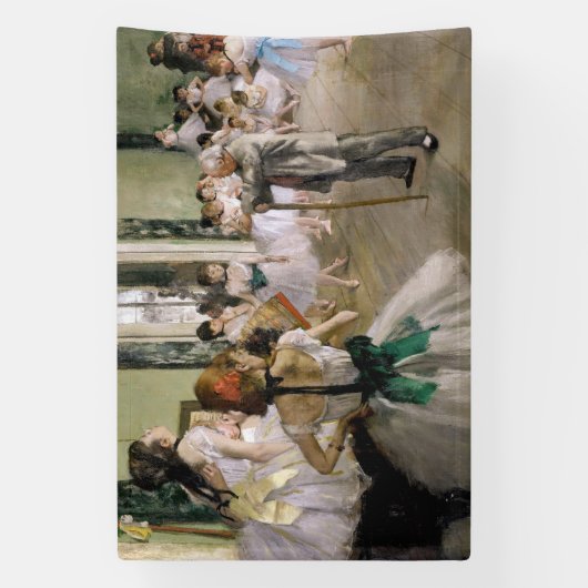 Banderoles Edgar Degas - Classe Danse (Verticale)