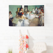 Banderoles Edgar Degas - Classe Danse (En situation)