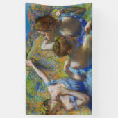 Banderoles Edgar Degas - Danseurs Bleus (Vertical)