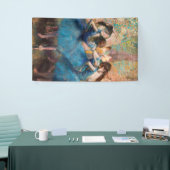 Banderoles Edgar Degas - Danseuses en bleu (Salon professionnel)