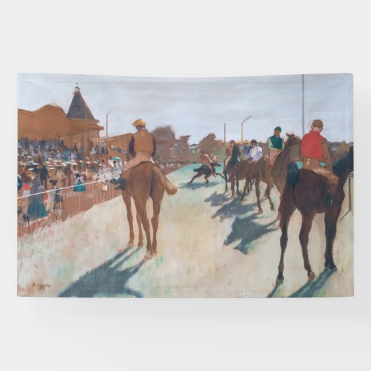 Banderoles Edgar Degas - La Parade (Horizontal)