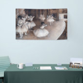 Banderoles Edgar Degas - Répétition de ballet sur scène (Salon professionnel)