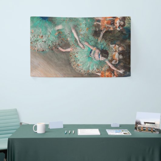Banderoles Edgar Degas - Swaying Dancer / Danseuse en vert (Salon professionnel)