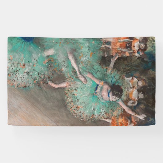 Banderoles Edgar Degas - Swaying Dancer / Danseuse en vert (Horizontal)